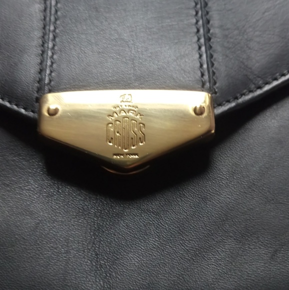 Vintage Mark Cross Crossbody Large Wallet/Bag NWOT - Picture 4 of 7